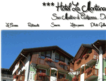 Tablet Screenshot of hotelmontanara.it